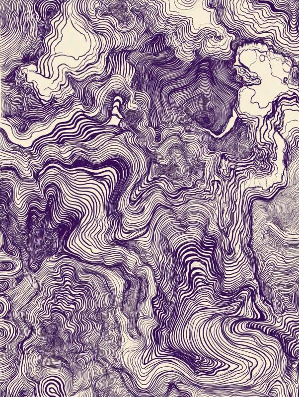 Monochrome Curved Chaos