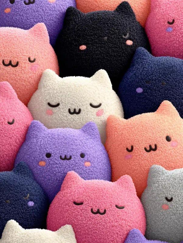 Kawaii Kitty Plush Pattern