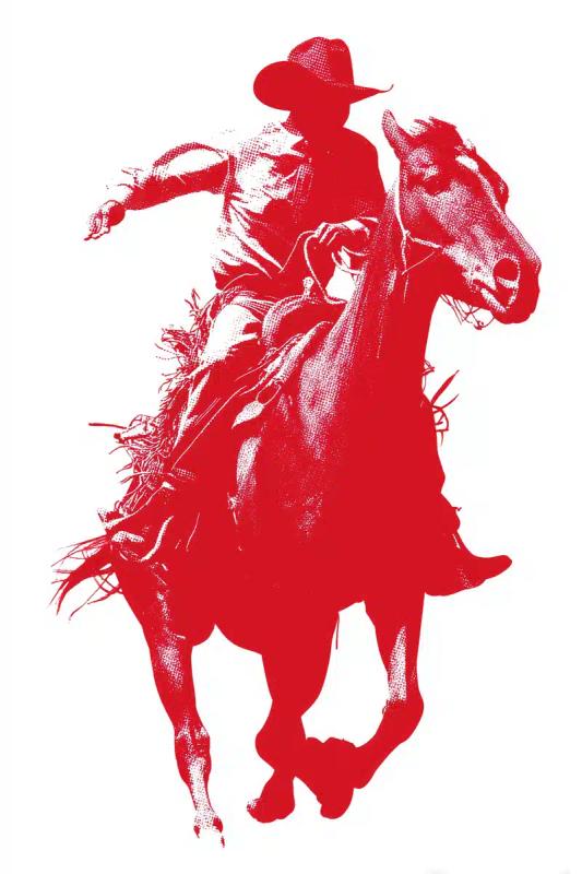 Pop Art Cowboy Rodeo