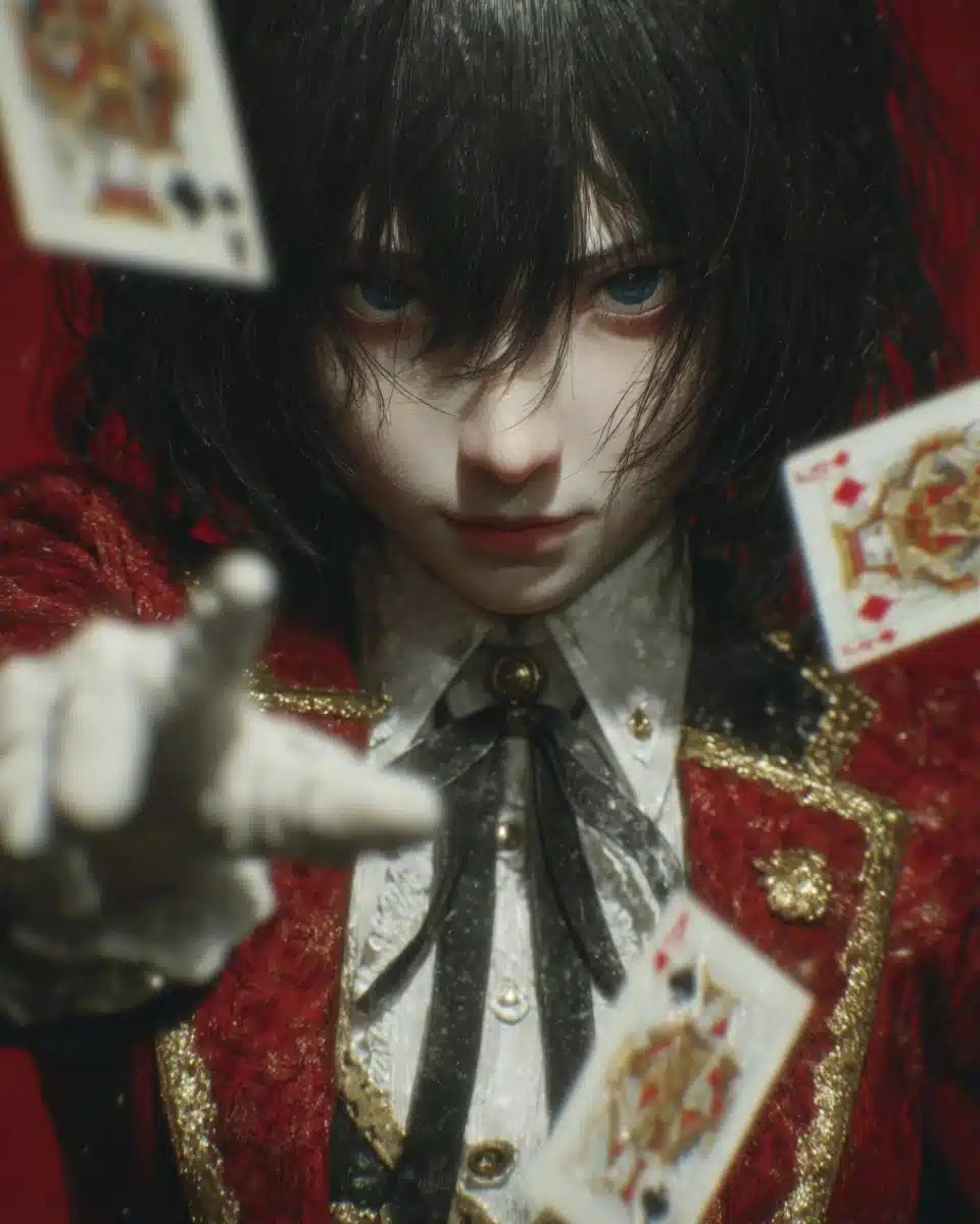 Dramatic Kakegurui Character Portrait