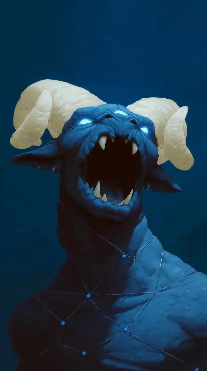 Triadic Demon Illustration