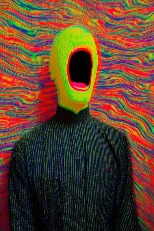 Psychedelic Chaos Illustration
