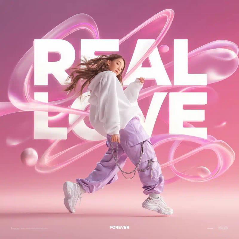 Fashion Advertisement with Typography