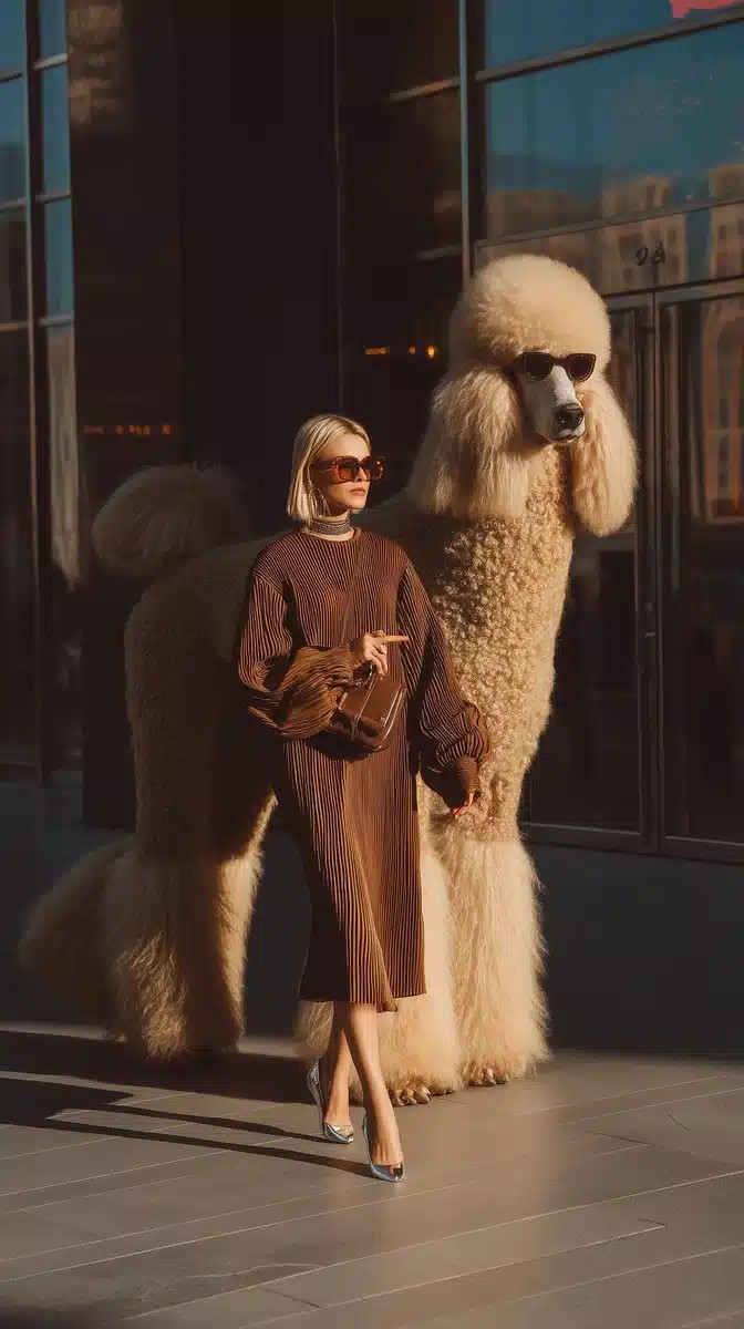 Colossal Alf with Fashionista