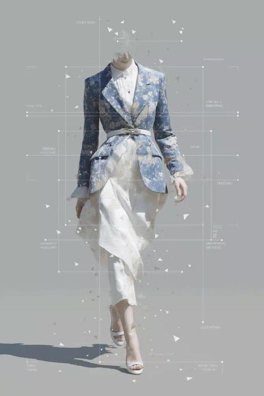 Technical Fashion Design Blueprint