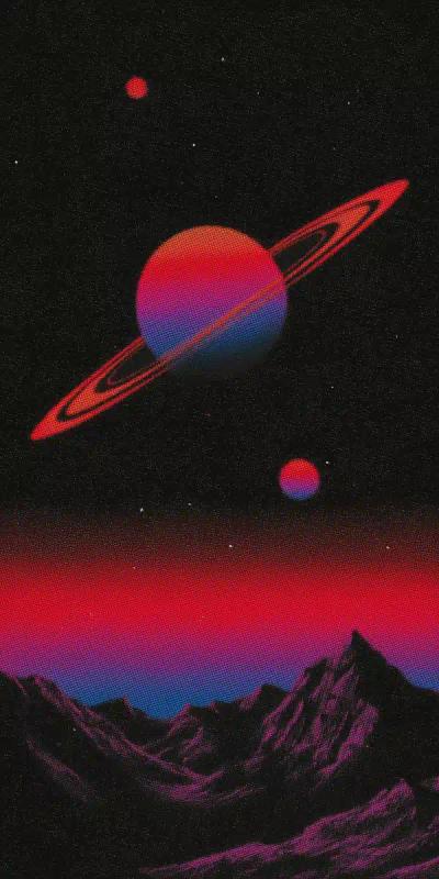 Futuristic Space Art Design