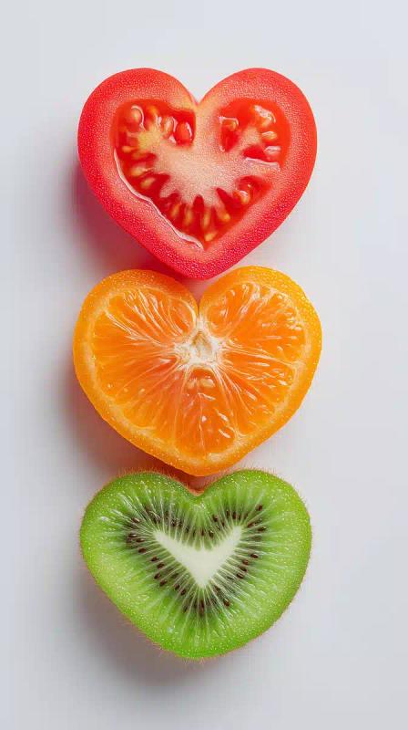 Heart-Shaped Fruit Arrangement