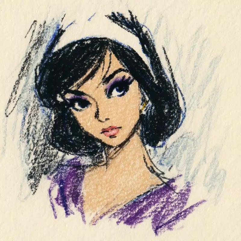 Mod Iranian Woman Illustration