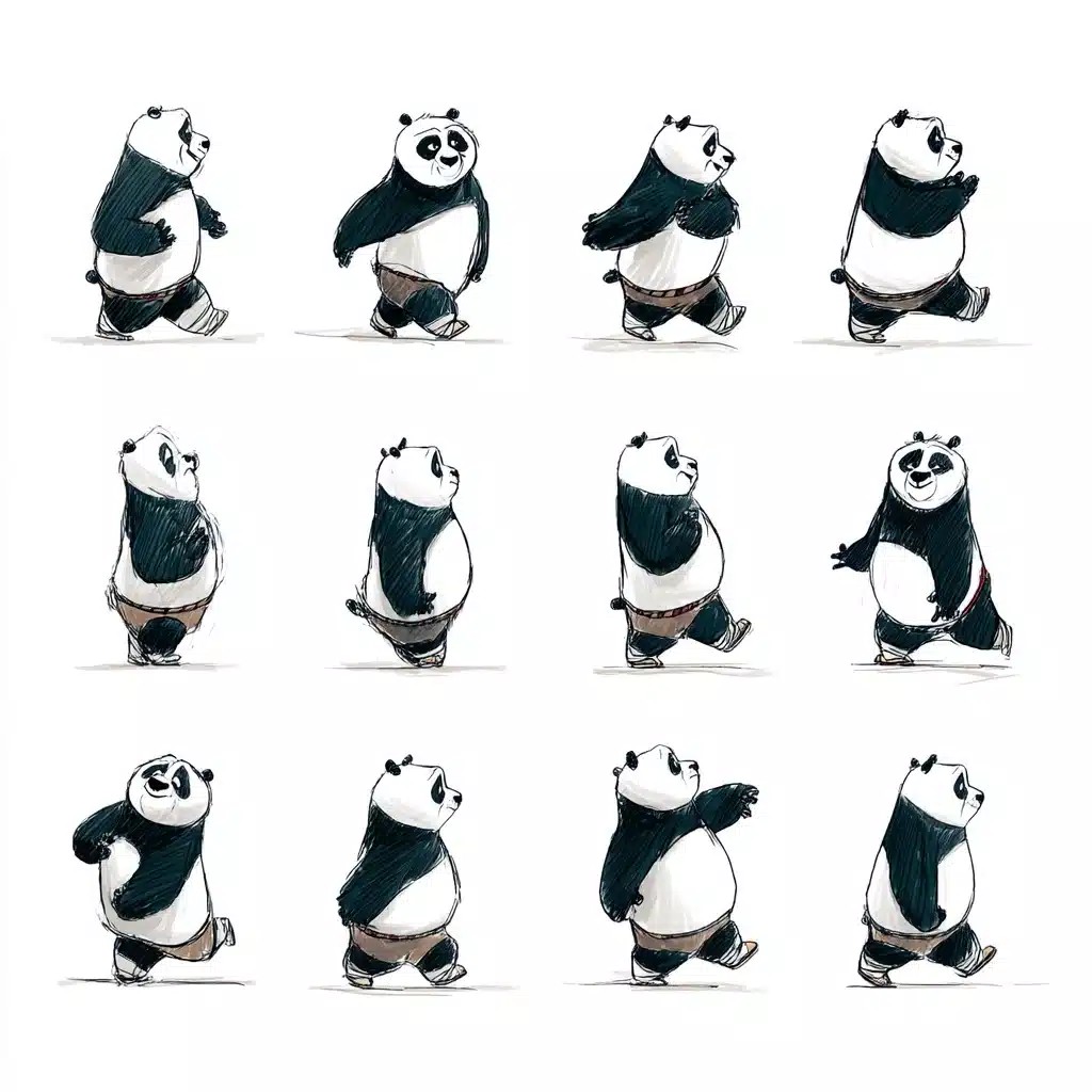 Black Xiao Mao Animation