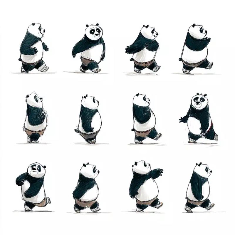 Black Xiao Mao Animation