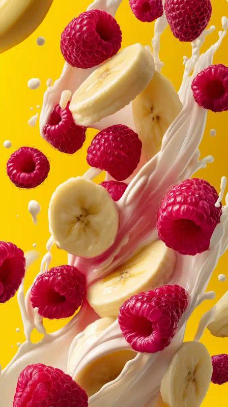 Vibrant Tornado of Fruit