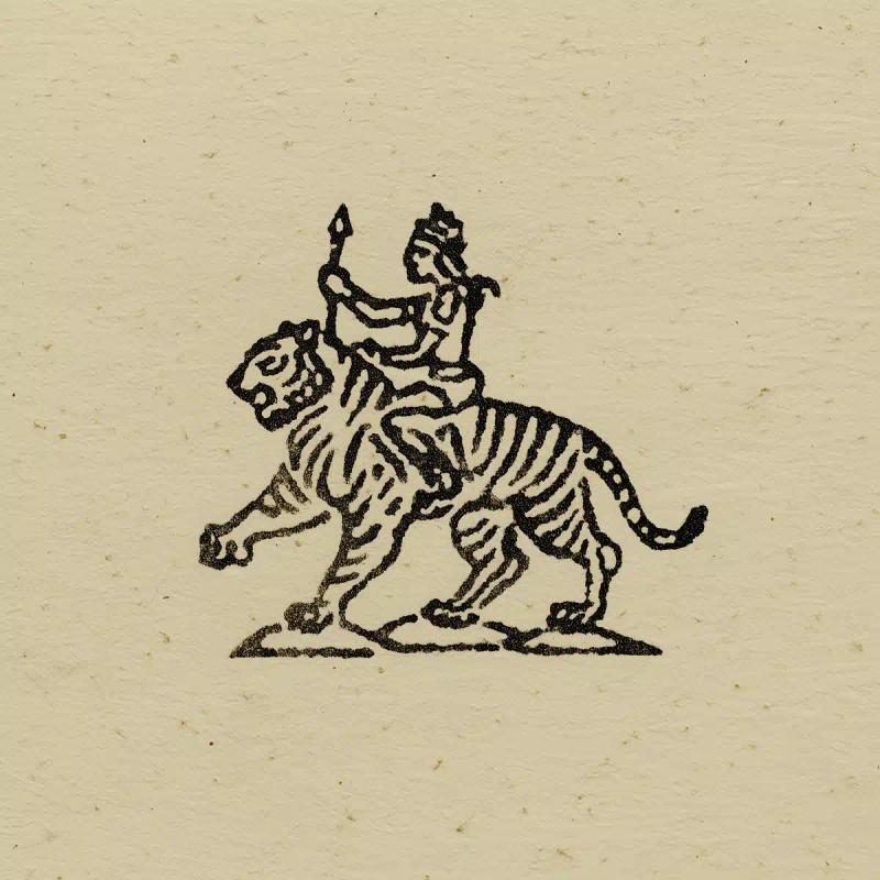 Folkloric Rider on Tiger