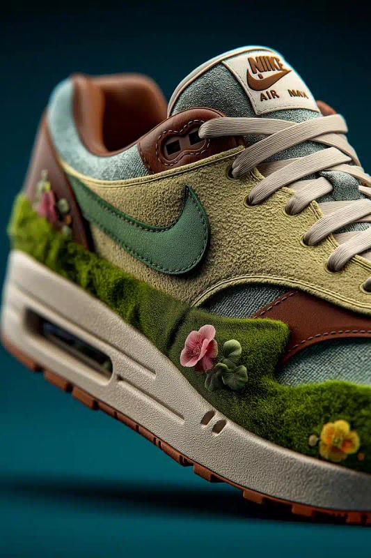 Organic Nike Air Max 1 Photography