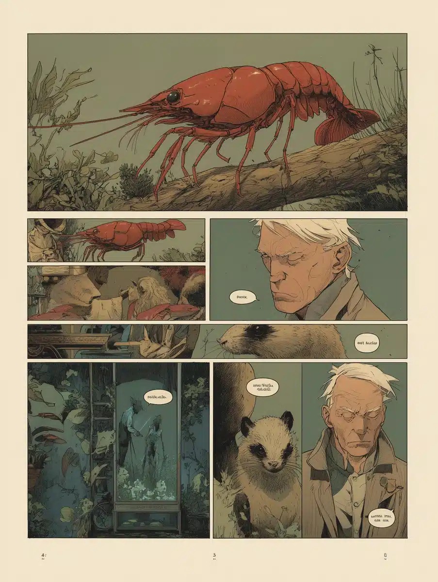Shrimp and Ferret Comic