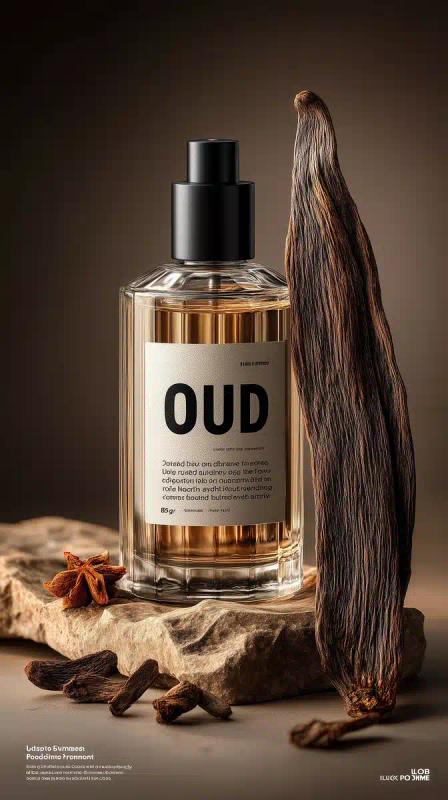 Oud Perfume Bottle Purism