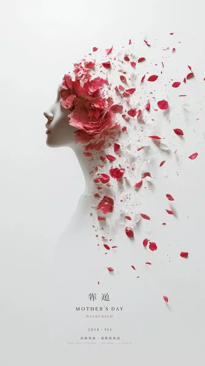 Minimalist Mothers Day Poster
