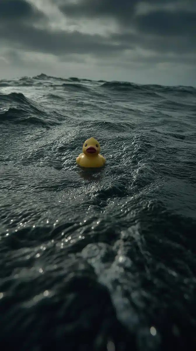 Rubber Duck Ocean Photography
