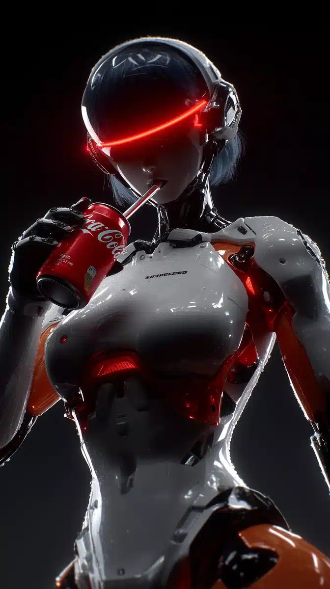 Anime Girl in Mecha Suit