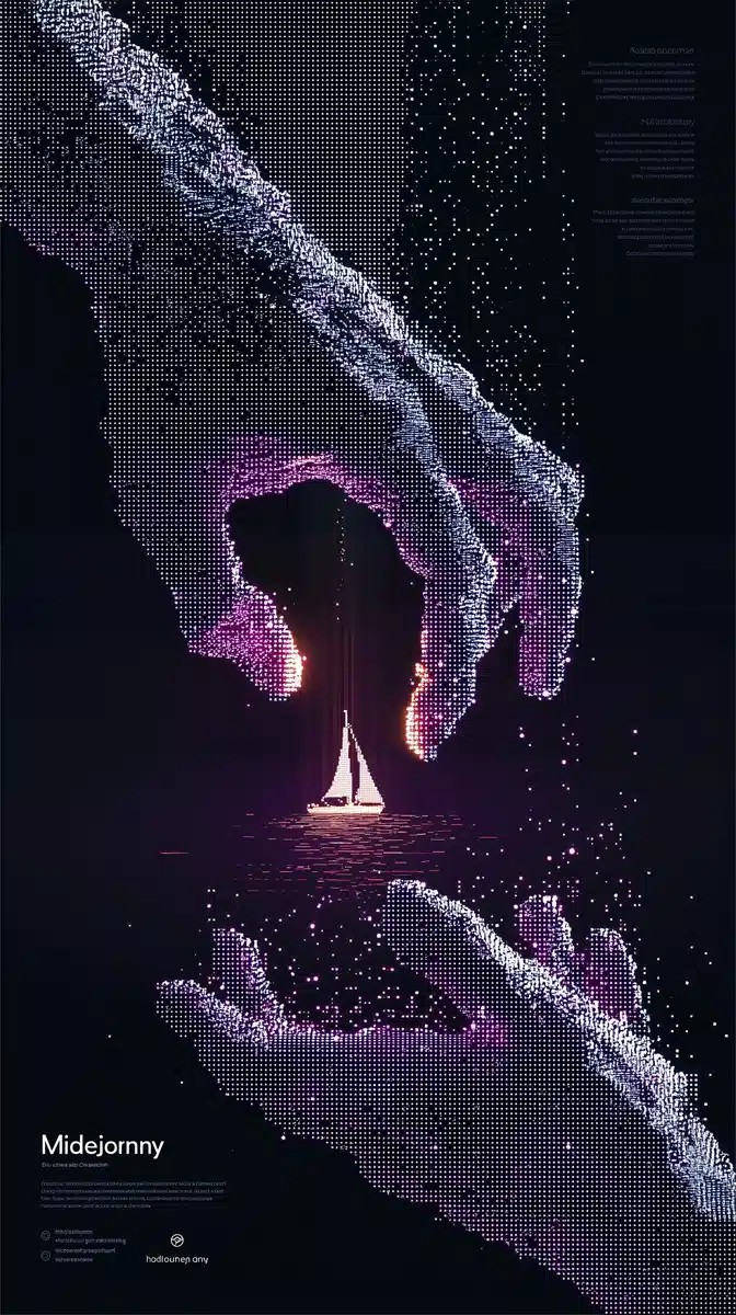 Pixelated Hands in Glitch