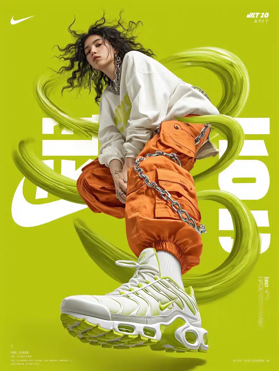 Nike Air Fashion Advertisement