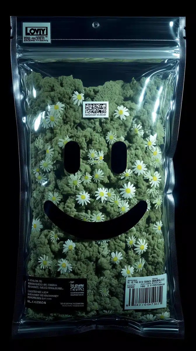 Vacuum-Sealed Weed Photography