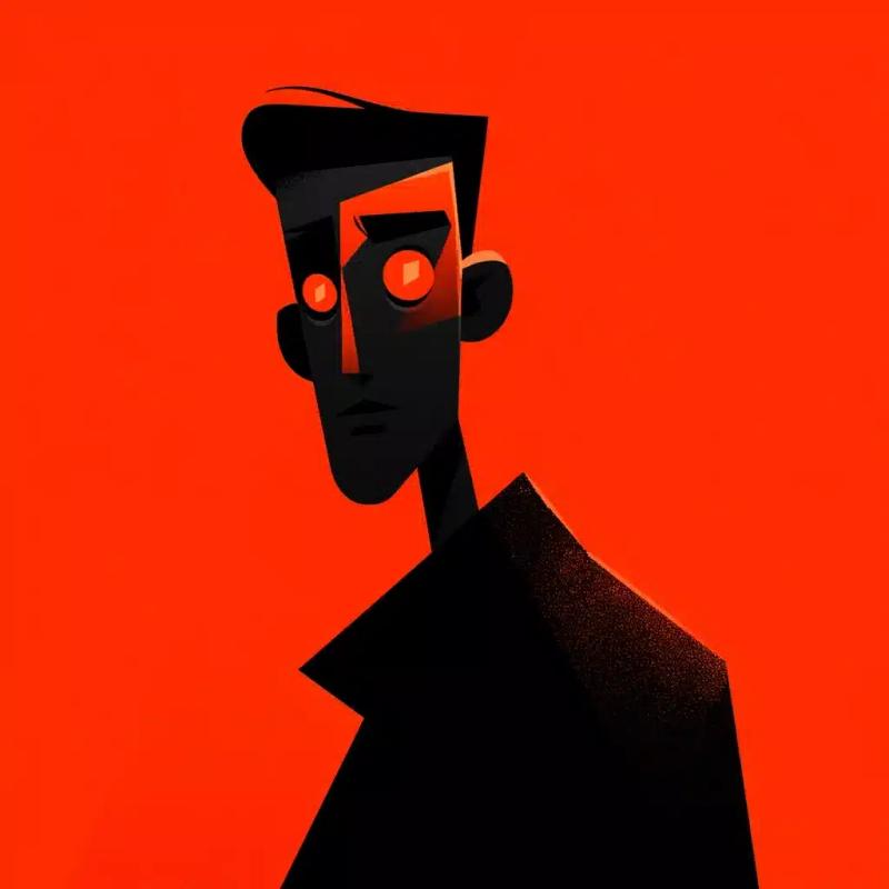 Bold Graphic Silhouette Animation