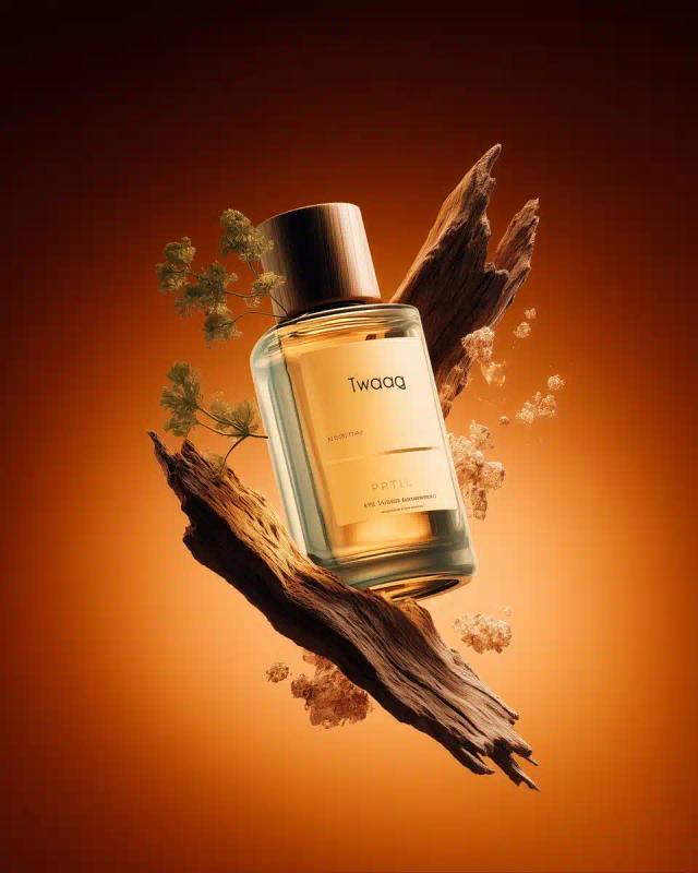 Floating Perfume with Textures