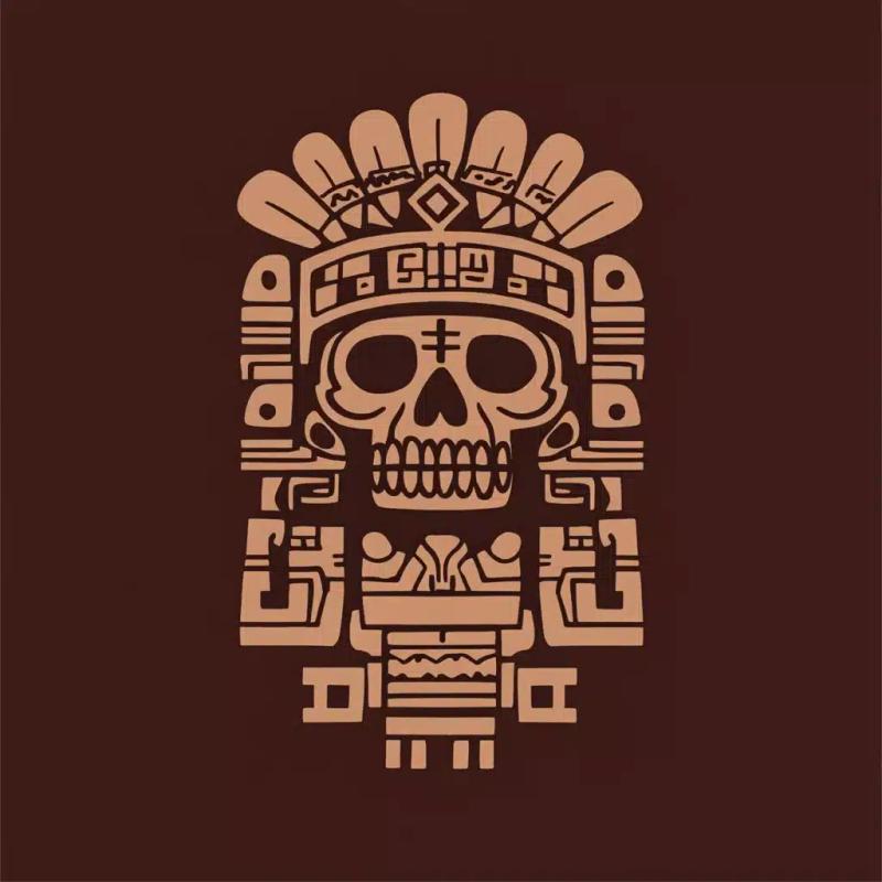Mayan Ah Puch Logo