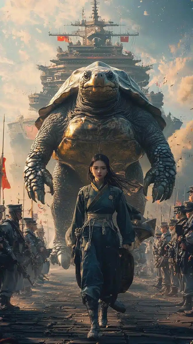 Realistic Tortoise in Uniform