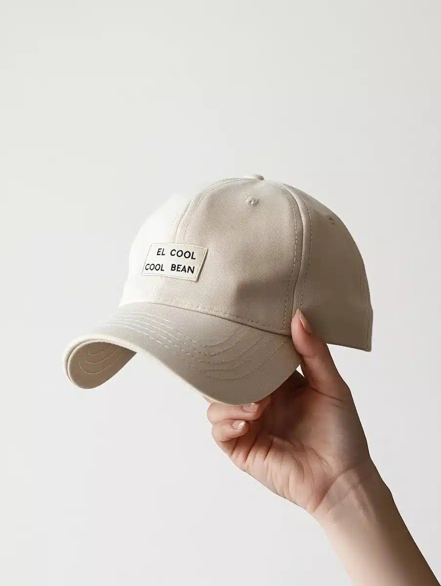 Beige Baseball Cap Photography