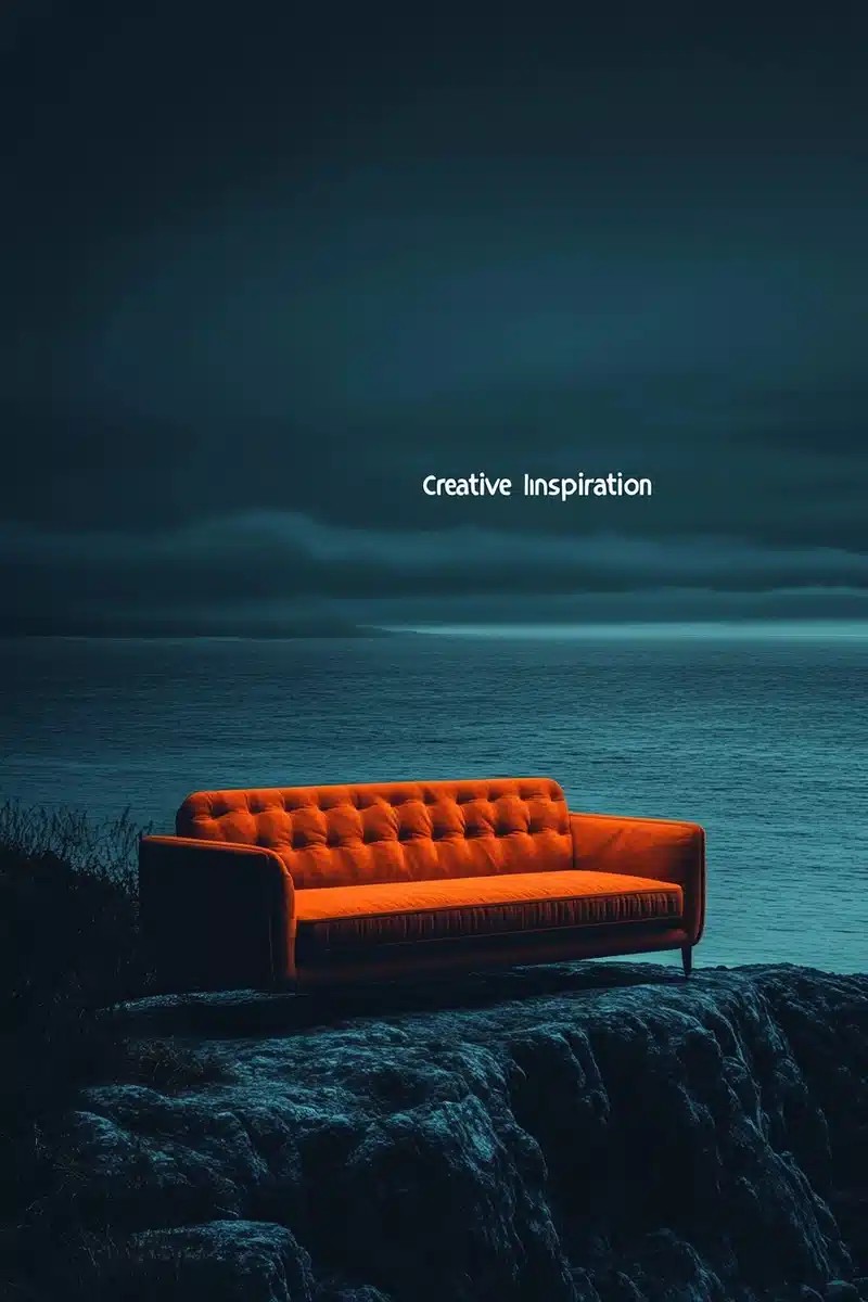 Minimalist Sofa by Ocean Cliff
