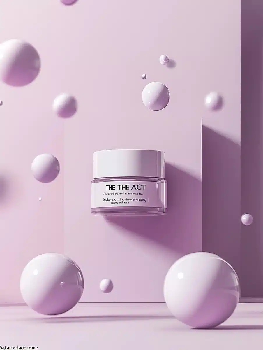 Lilac Cream Jar Poster