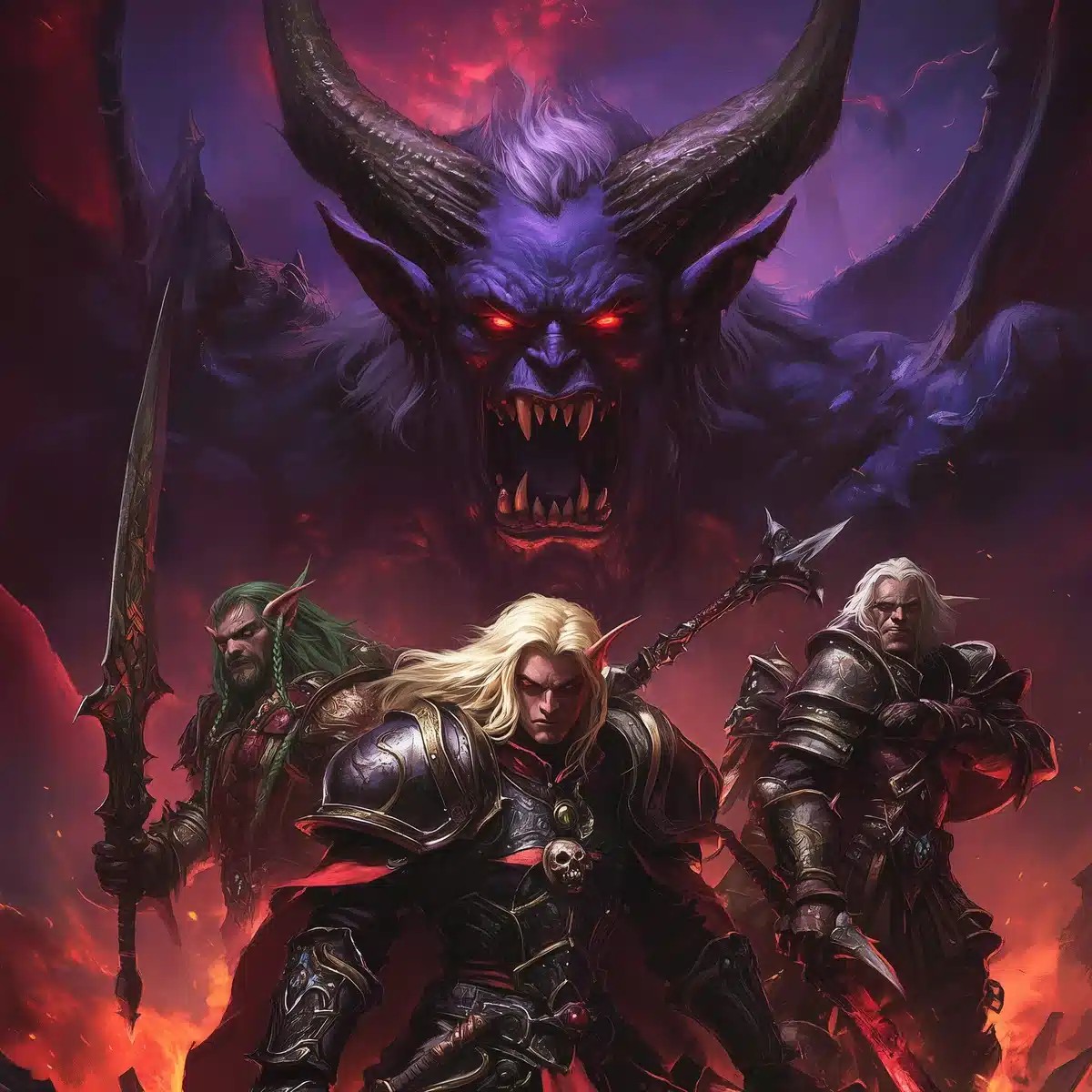 World of Warcraft Character Poster