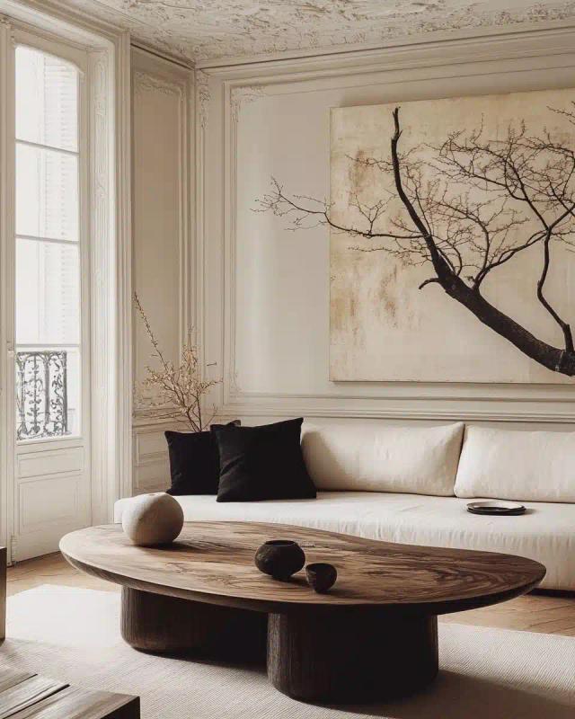 Parisian Wabi Sabi Interior