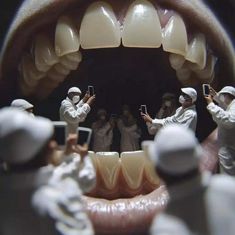 Hyperrealistic Dental Scene