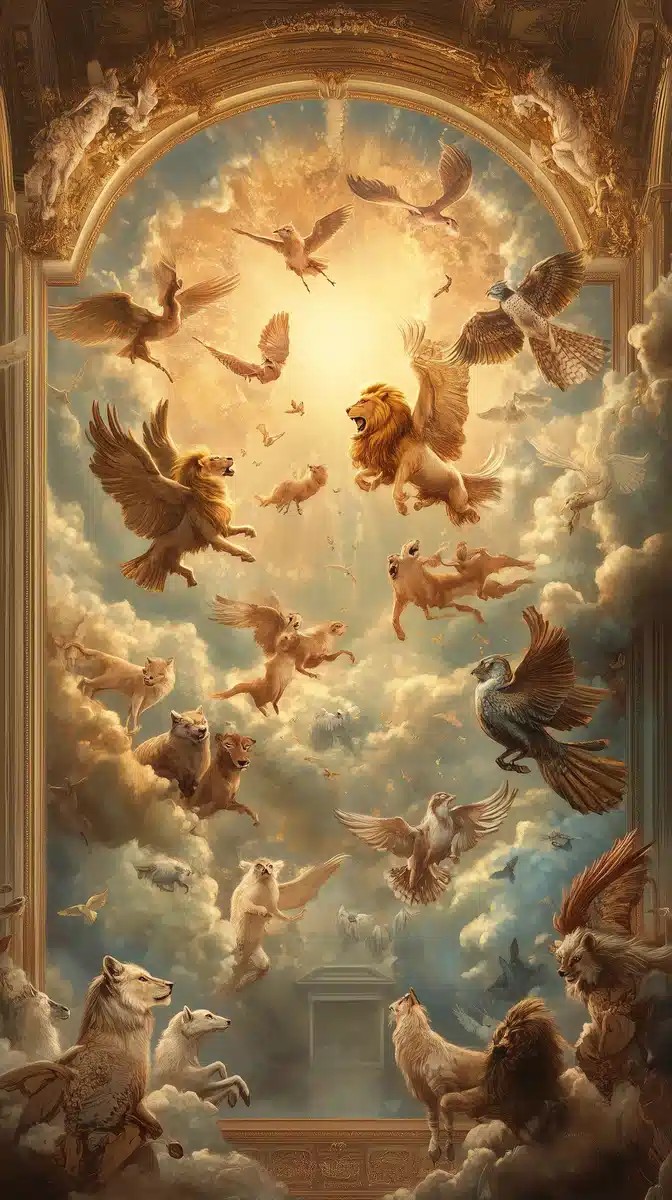 Celestial Animals Fresco