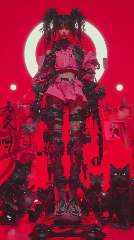 Cyberpunk Fashion Portraits
