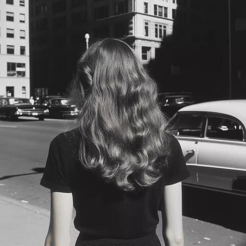 Vivian Maiers Morning Portrait