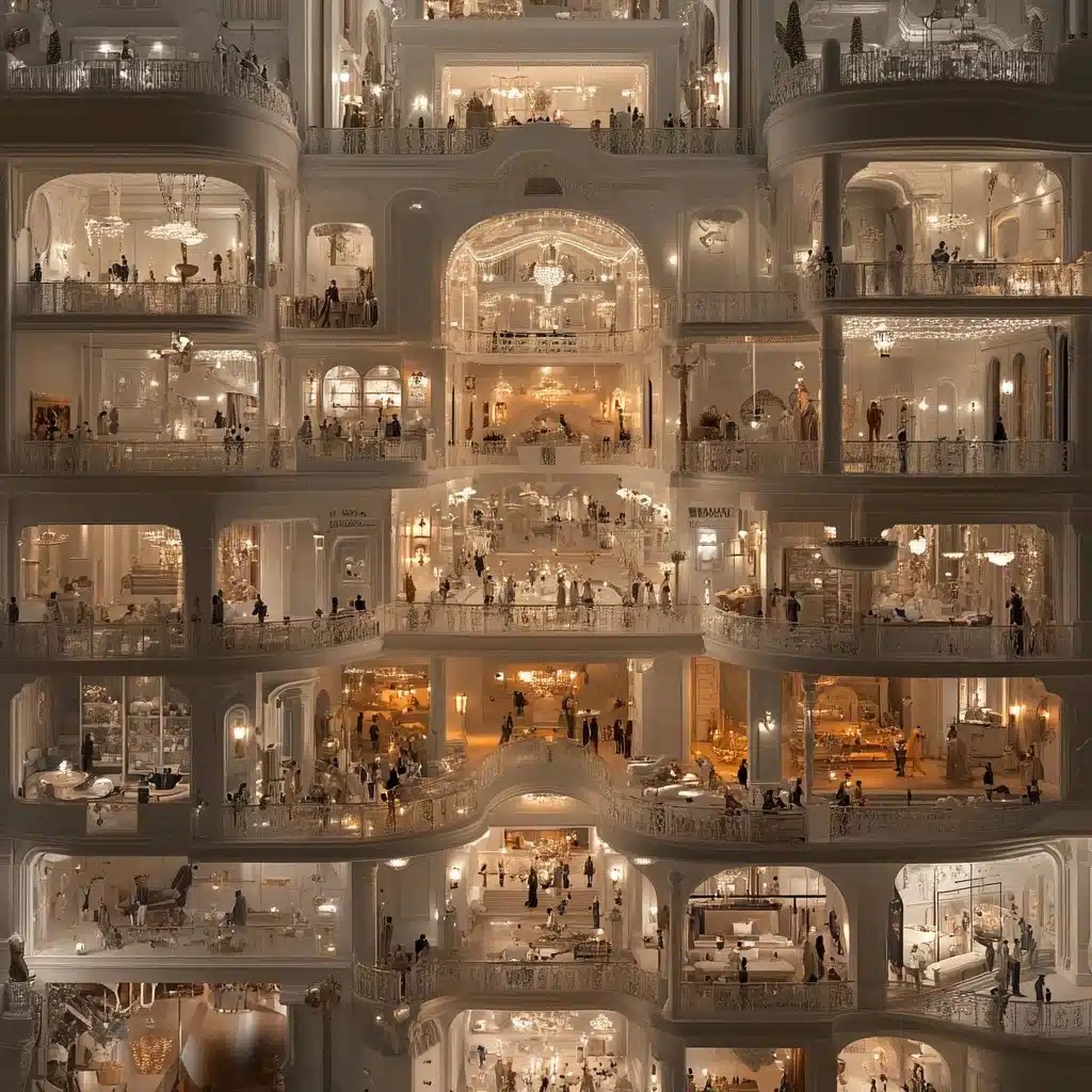 Cross-Sectioned Mansion Party