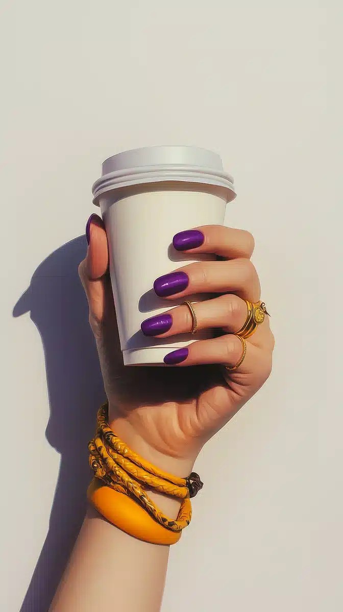 Hyperrealistic Hand with Coffee