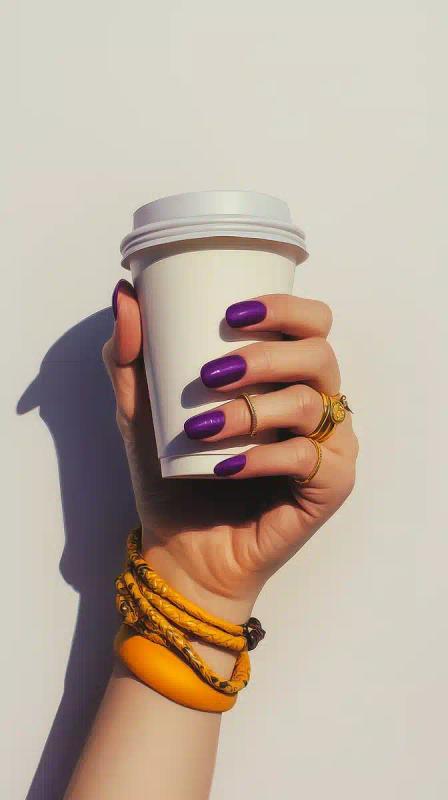 Hyperrealistic Hand with Coffee