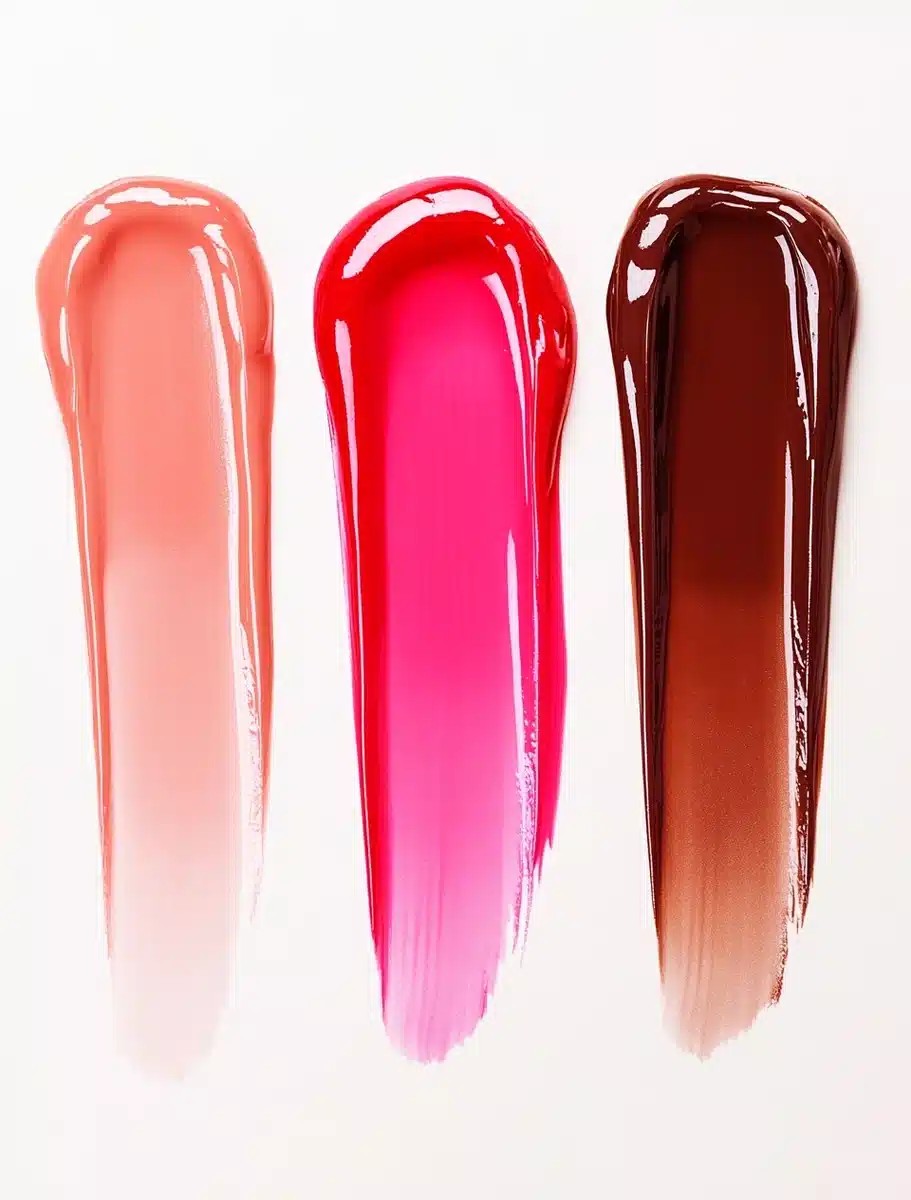 Lip Gloss Swatches Photography
