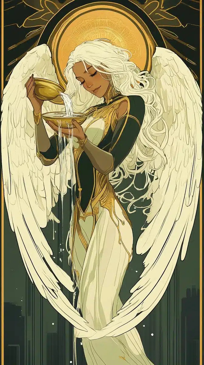 Cyberpunk CEO Tarot Art