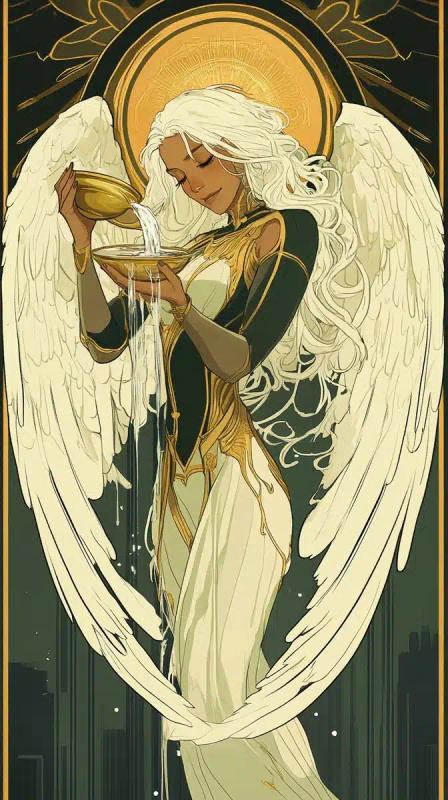 Cyberpunk CEO Tarot Art