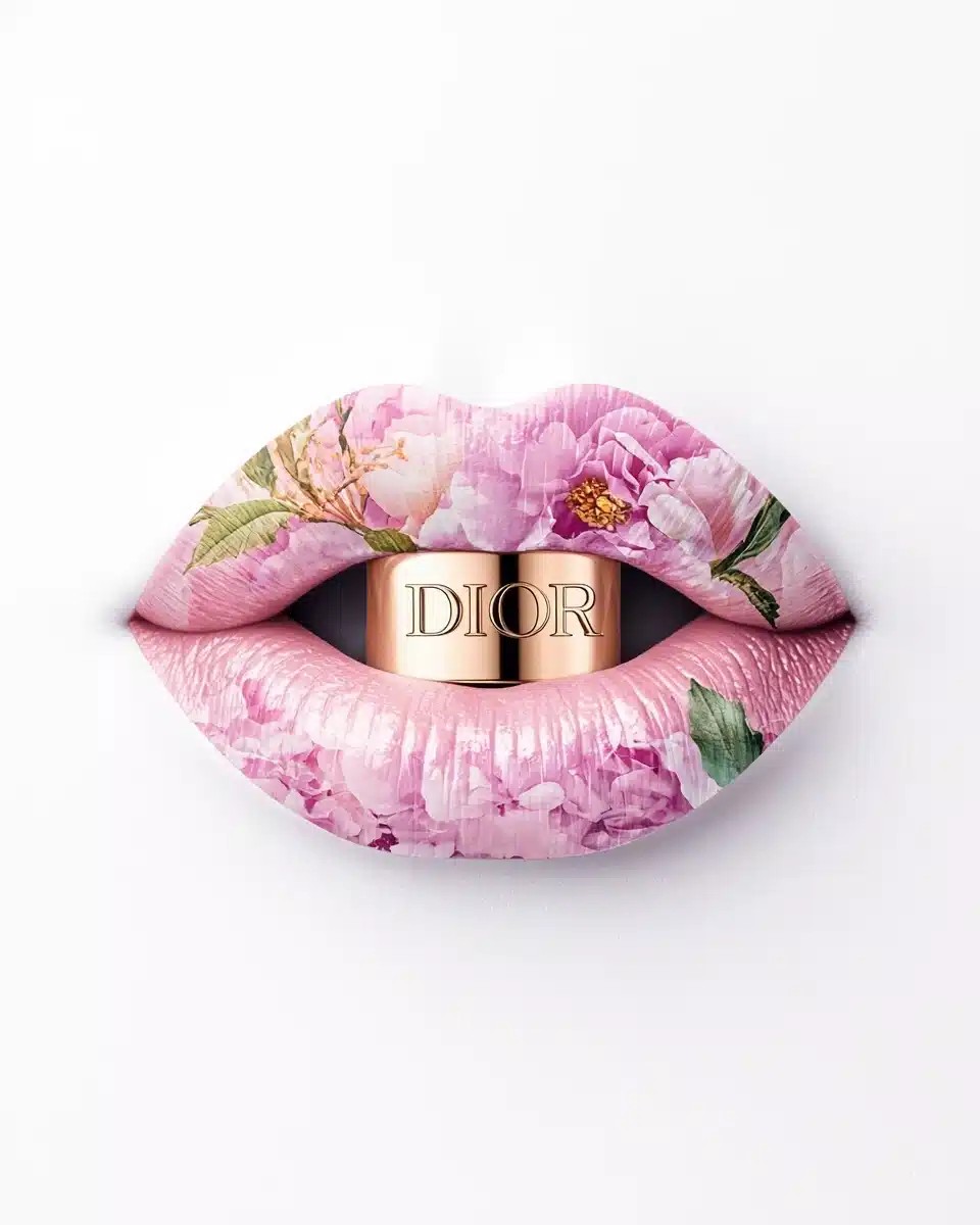 Gucci Floral Lips Dior