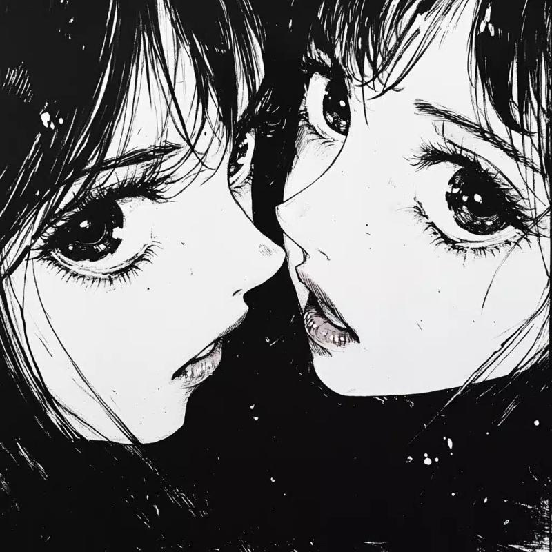 90s Manga Women Eyes