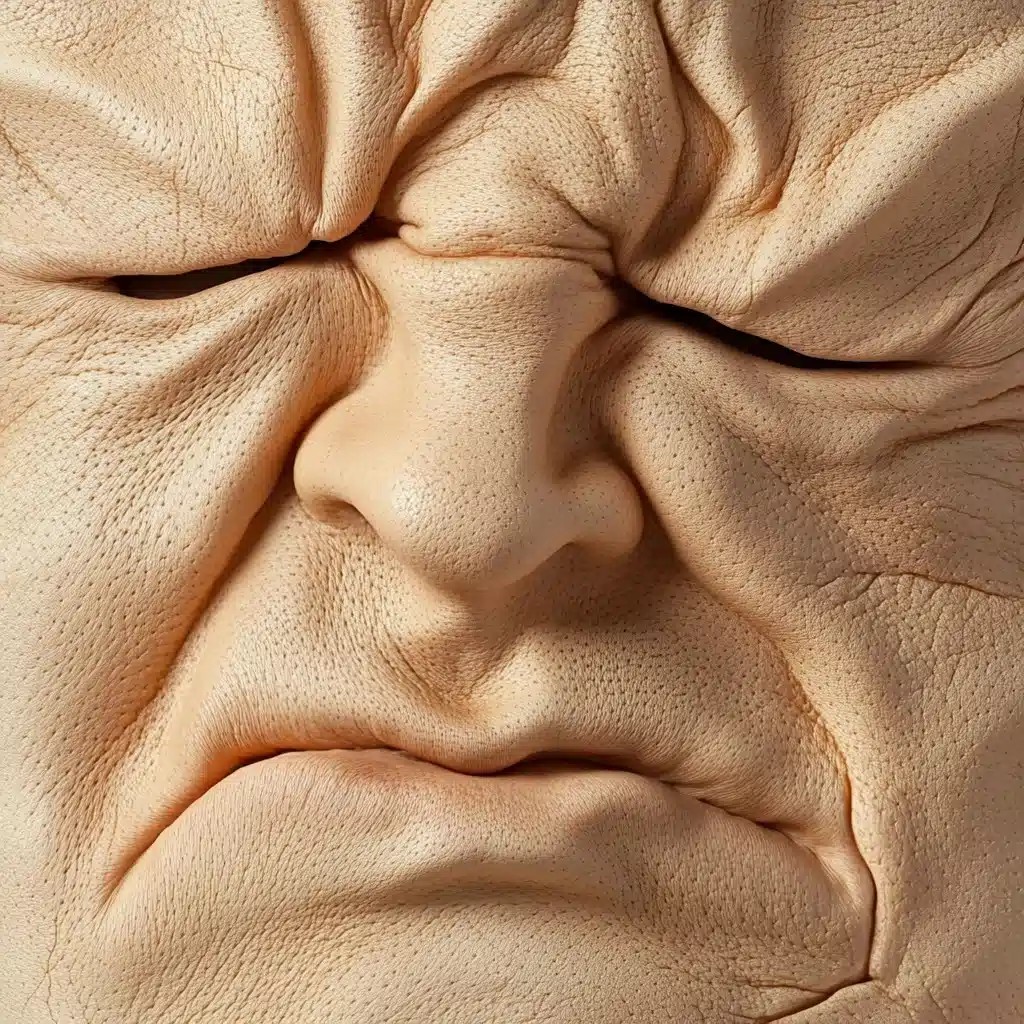 Macro Skin Folds Portrait