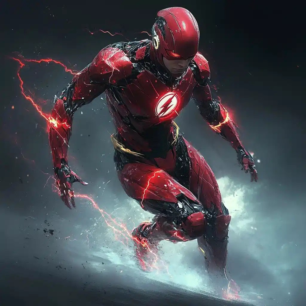 Cyborg Flash with Time Manipulation