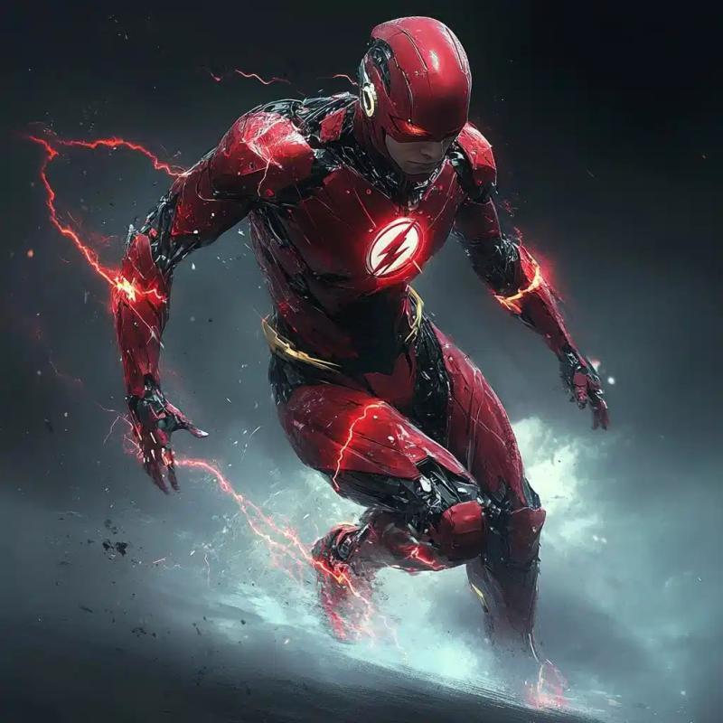 Cyborg Flash with Time Manipulation