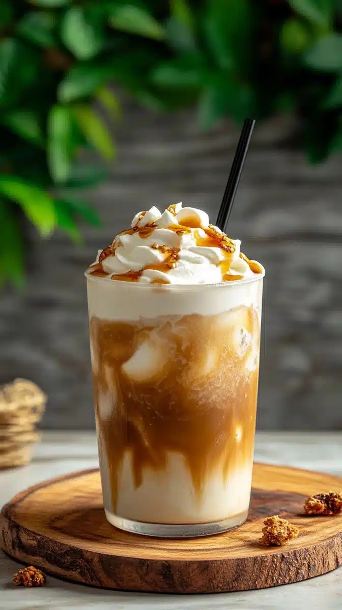 Iced Chai Latte Photography